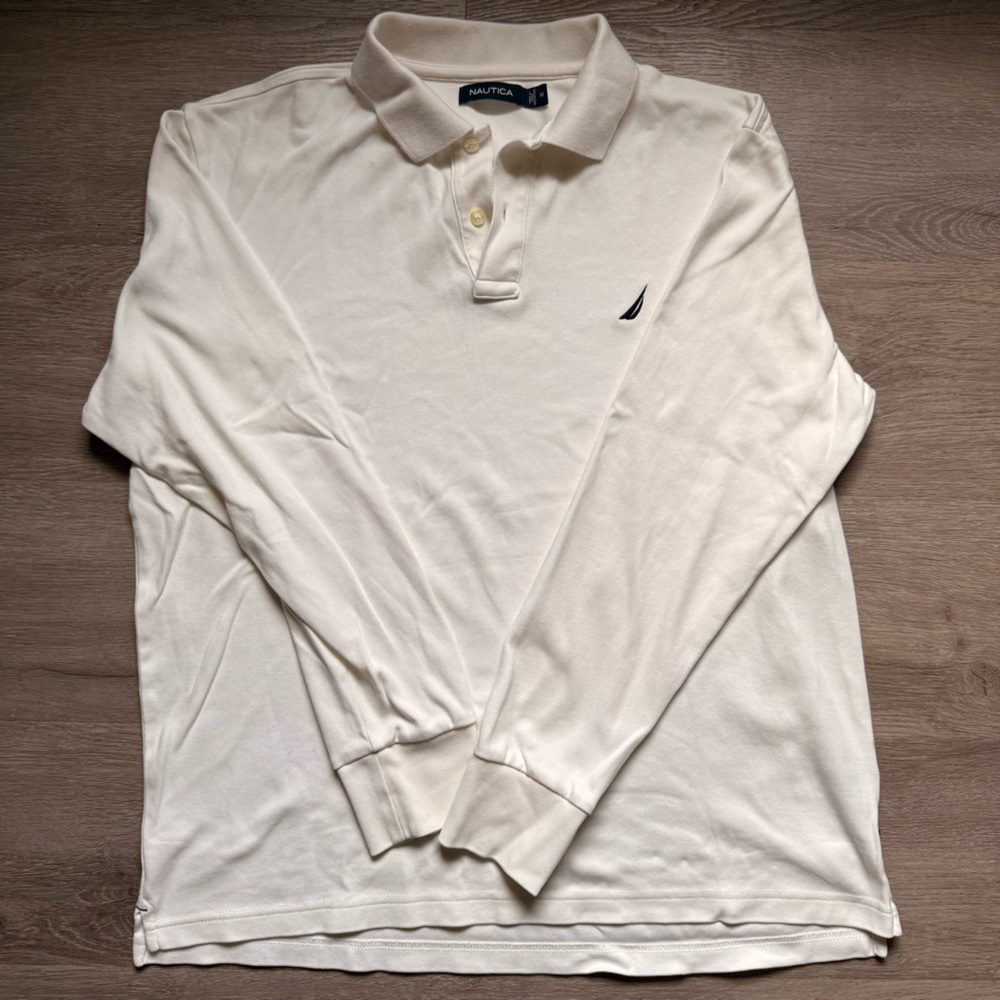 Nautica Off-White Polo Shirt